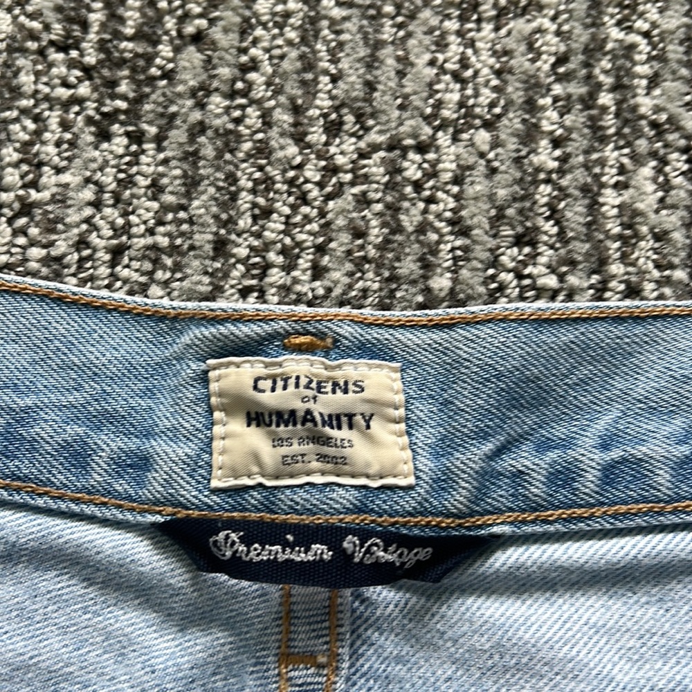 Citizens of Humanity Aliya High Rise Classic Fit Crop - Picture 3 of 13